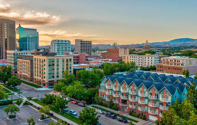 Exterior View at C.W. Moore Apartments, Boise, 83702