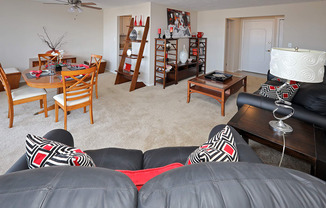 Model Suite Living Room - Gates Mills Place in Mayfield Heights OH