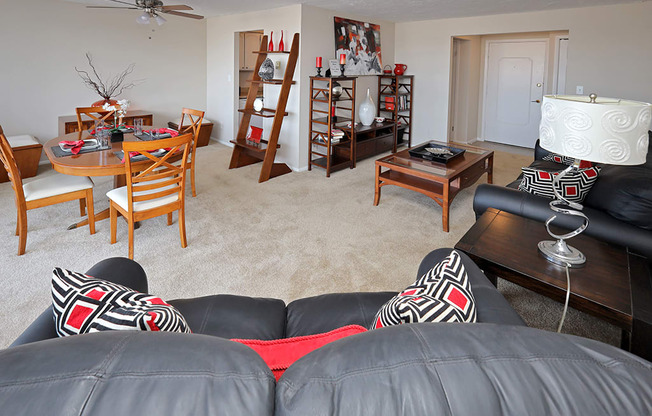 Model Suite Living Room - Gates Mills Place in Mayfield Heights OH