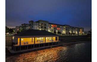 Water View of Reveal at Bayside Apartments 8400 Sunset Blvd Rowlett, TX 75088