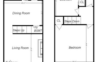 2 beds, 1 bath, $1,495