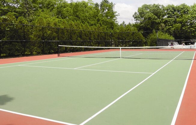 Outdoor Tennis Court at Hillcrest Village, Holbrook, 11741