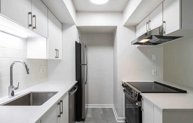 Kitchen with Stainless Steel Appliances