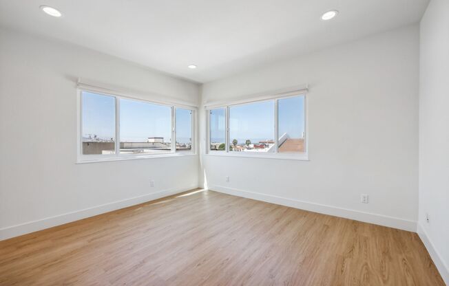 Luxury 1bedroom Ocean View Apartment in Hermosa Beach with Balcony !!!!