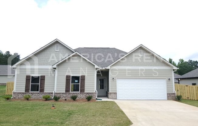 Home for Rent in Clanton, AL!  Available to View with 48 Hour Notice!!!