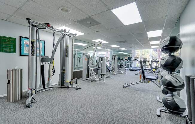 Club-Quality Fitness Center at La Vista Terrace, Hollywood, 90046