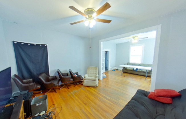 3D Tour Available - Fenced-in Yard + Off-Street Parking + Washer & Dryer + Hardwood Floors! Available August 1st!