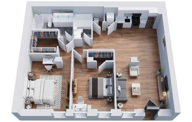 2 beds, 2 baths, 1,150 sqft, $2,743, Unit 007