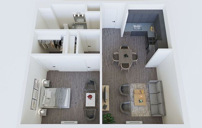 1 bed, 1 bath, 626 sqft, $1,199, Unit 1935107