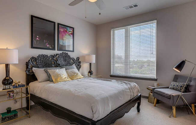 Carpeted Bedroom