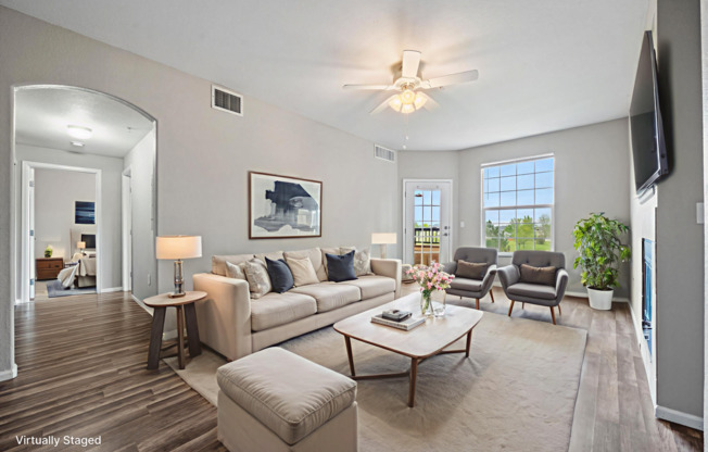 Pet-Friendly 2BR Condo | Private Balconies, Fireplace & Resort-Style Amenities