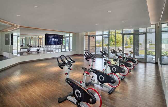 Peloton Bike And Training Space at AVE Florham Park, New Jersey, 07932