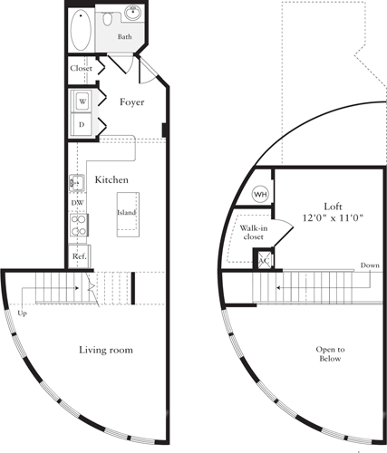 1 bed, 1 bath, 708 sqft, $2,502, Unit 436