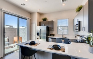 Gourmet Kitchen With Island at Avilla Centerra Crossings, Goodyear, Arizona