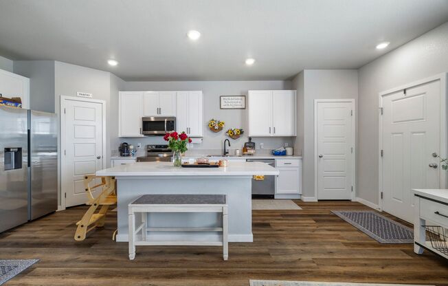 Beautiful 3-Bedroom Townhome with Park Views- Available NOW!