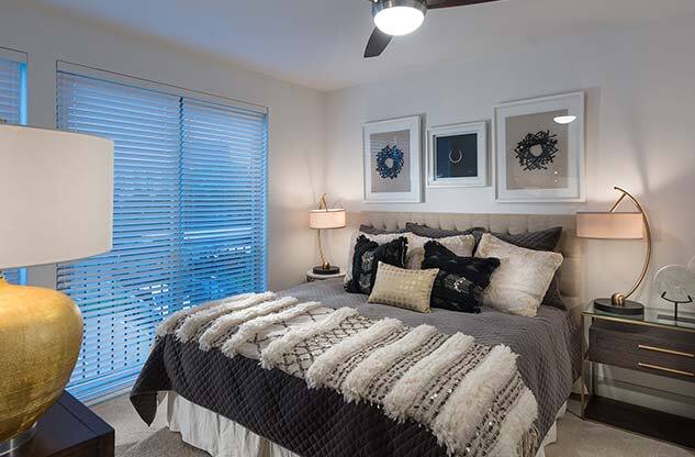 Bedroom With Expansive Windows at Everra Midtown Park, Dallas, TX