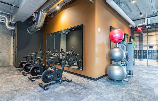 the gym at the flats east bank