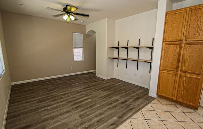 Great 4 Bedroom 2 1/2 Bath home that features a Strip View from the Master Bedroom, a Large Open kitchen. Move in ready