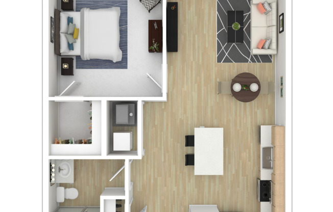 1 bed, 1 bath, 621 sqft, $1,695, Unit Unit 210