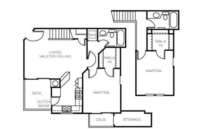 2 beds, 2 baths, 976 sqft, $3,040