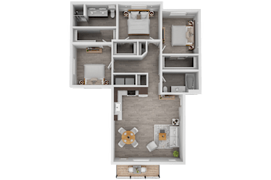 3 beds, 2 baths, 1,250 sqft, $2,228