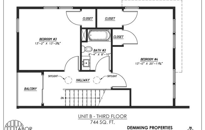 4 beds, 3 baths, 2,262 sqft, $6,875, Unit 422 E. 6th St Apt 2