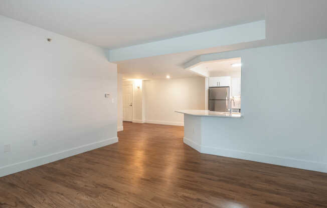 Living Room with Hard Surface Flooring