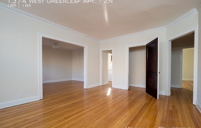 1374 West Greenleaf Apt.