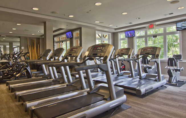 treadmills at The Charleston Apartments in Columbus OH