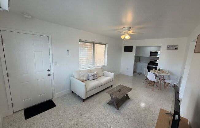 2-bedroom, 1-bath apartment