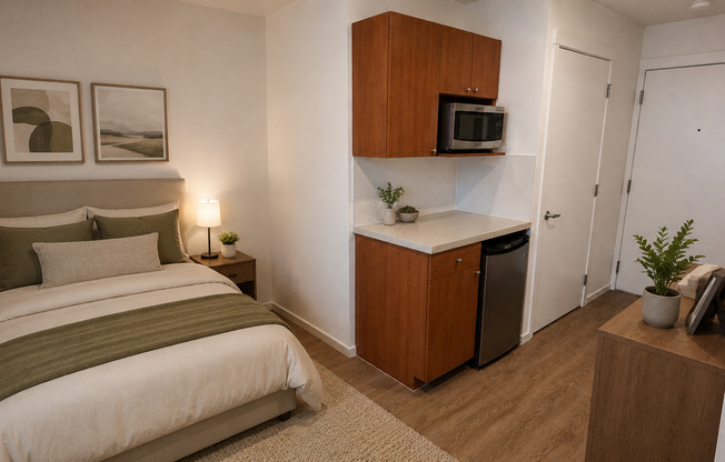 Studio, 1 bath, 176 sqft, $1,225, Unit 4410