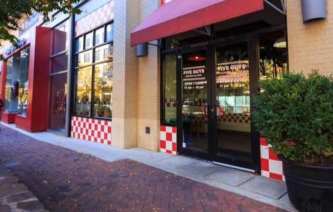 Five Guys storefront