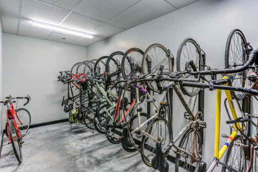 Main bike at SevenO2 Main Apartments, Utah