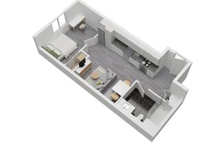 1 bed, 1 bath, 459 sqft, $2,289