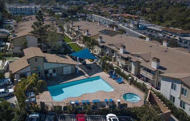 Exterior aerial view at The Vista at Laguna, Laguna Niguel, CA, 92677