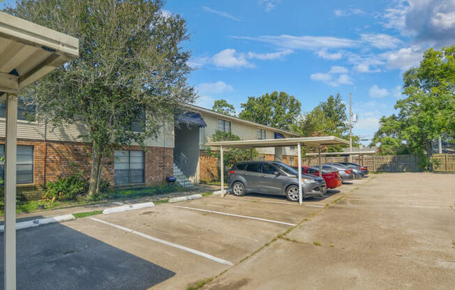 Dove Creek apartments with covered parking