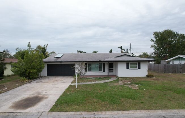 3 bedroom - 2 bathroom home with a 2-car garage