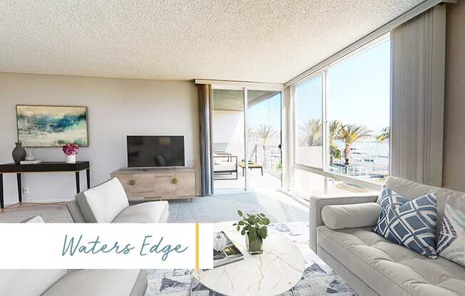 Waters Edge One Bedroom  at Marina Harbor, Marina del Rey, 90292