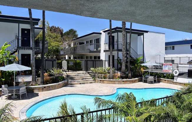 Pool View at Americana South Bay
