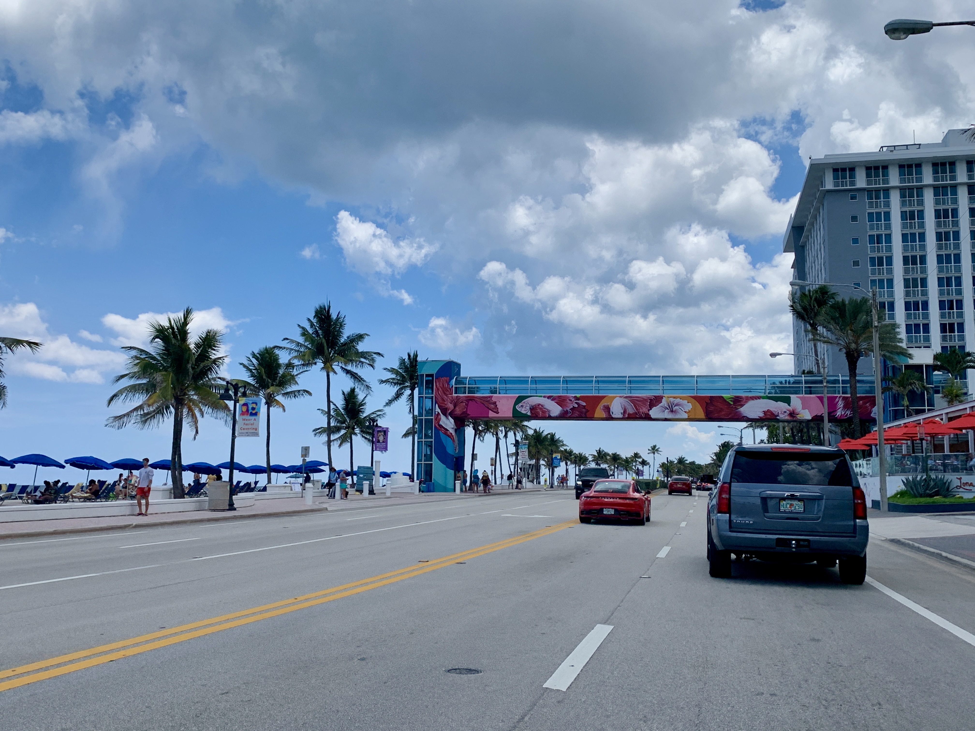 Overcross near Bayshore Beach