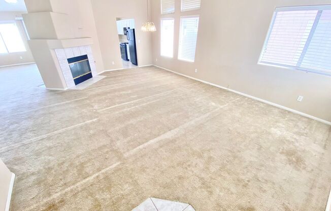 Comfortable single-story 3BD/2BA home with pool & spa in a guard-gated community