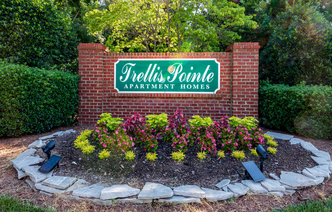 Front entrance sign