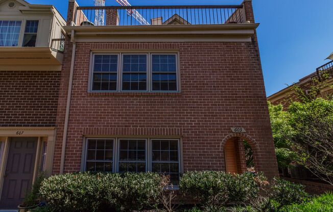 Beautiful 3 Bedroom 3/2 Bath Brick End Unit Townhome Directly Across From Ballston Mall