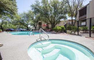 Spa at Saguaro Villas Apartments in Tucson AZ September 2020