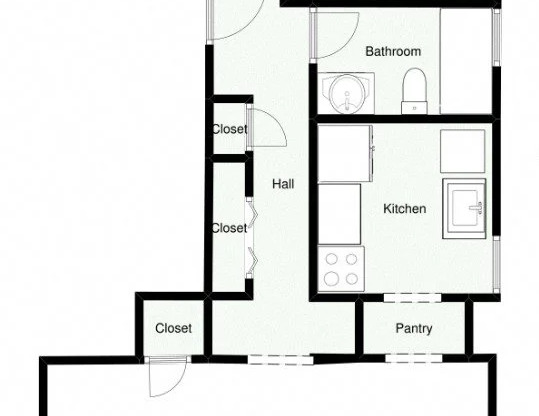 1 bed, 1 bath, 850 sqft, $1,260