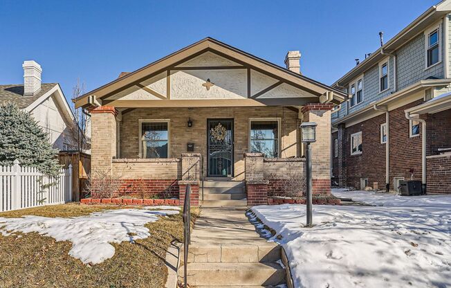 Fully Furnished 3BR Home Near Wash Park