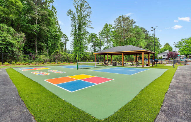 Play court at Arbors at East Cobb Apartments, Marietta, GA