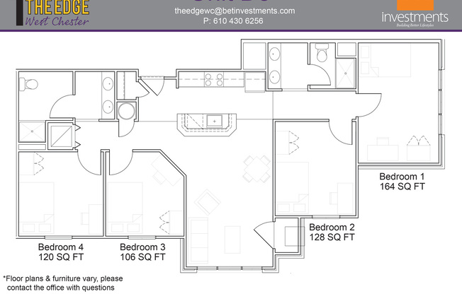 4 beds, 2 baths, 1,181 sqft, $1,499