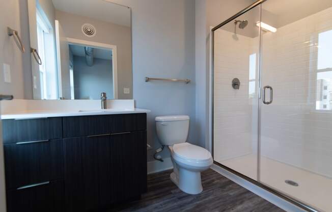 Modern Bathroom at Novi Flats, North Carolina