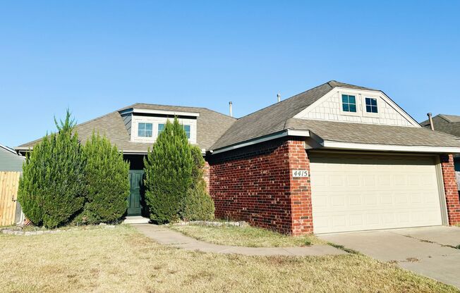 Spacious 4-bedroom, 2-bathroom house in Broken Arrow